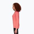 Manica lunga trekking donna Mammut Selun FL Longsleeve Logo salmone 3
