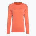 Manica lunga trekking donna Mammut Selun FL Longsleeve Logo salmone 4