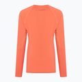 Manica lunga trekking donna Mammut Selun FL Longsleeve Logo salmone 5