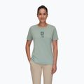 Maglietta da trekking da donna Mammut Core Emblem jade