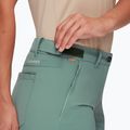 Pantaloncini da trekking da donna Mammut Runbold dark jade 6