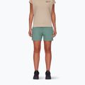 Pantaloncini da trekking Mammut da donna Runbold Roll Cuff giada scuro