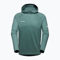 Mammut Selun FL Sun Hoody dark jade manica lunga da trekking da uomo 5