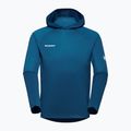 Mammut Selun FL Sun Hoody deep ice manica lunga da trekking da uomo 4