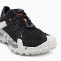 Scarpa da avvicinamento da donna Mammut Hueco Knit II Low nero/grigio ghiaccio chiaro 7