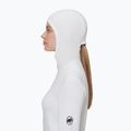 Felpa trekking donna Mammut Aconcagua Light ML con cappuccio bianco 4