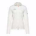 Felpa trekking donna Mammut Aconcagua Light ML con cappuccio bianco 4