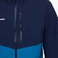 Mammut Alto Guide HS da uomo con cappuccio, giacca antipioggia profonda da ghiaccio/marino 5