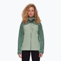Mammut Alto Guide HS Giacca da pioggia da donna con cappuccio giada/ giada scuro