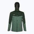 Mammut Convey Tour HS Giacca da pioggia da uomo con cappuccio giada scuro/legno