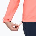 Mammut Convey Tour HS Giacca da pioggia da donna con cappuccio salmone/terracotta 5