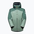 Mammut Convey Tour HS Giacca da pioggia da donna con cappuccio giada/ giada scuro 7