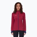 Giacca da trekking Mammut donna Taiss Light ML rosso sangue/marino