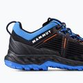 Scarpa da avvicinamento Mammut Alnasca Knit III Low GTX nero/blu ghiacciaio per uomini 15