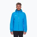 Mammut Alto Light HS giacca da pioggia da uomo blu ghiacciaio