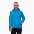 Felpa da uomo Mammut ML Hoody Logo blu ghiacciaio