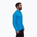 Felpa da trekking Mammut da uomo Aenergy ML Half Zip Pull blu ghiacciaio 3