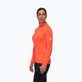 Mammut felpa trekking donna Aenergy ML Half Zip Pull pesca 3