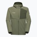 Felpa da trekking da donna Mammut Madris Light ML con cappuccio marshmallow 4