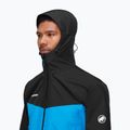 Mammut Convey Tour HS giacca da pioggia da uomo blu ghiacciaio/nero 4
