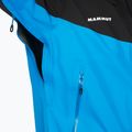 Mammut Convey Tour HS giacca da pioggia da uomo blu ghiacciaio/nero 7