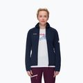 Felpa da trekking donna Mammut Aconcagua ML Hooded Jacket Women marine