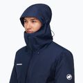 Giacca 3 in 1 da uomo Mammut Convey 3 in 1 HS con cappuccio blu marino/ghiaccio 5
