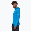 Felpa da trekking Mammut da uomo Taiss Light ML con cappuccio blu ghiacciaio 3