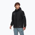 Giacca impermeabile da uomo Mammut Treeline HS Hooded black 3
