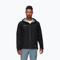 Giacca impermeabile da uomo Mammut Crater Light HS Hooded Jacket Men black