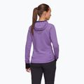 Mammut felpa trekking donna Taiss Light ML con cappuccio lavandin nero 2
