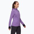 Mammut felpa trekking donna Taiss Light ML con cappuccio lavandin nero 3