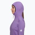 Mammut felpa trekking donna Taiss Light ML con cappuccio lavandin nero 4