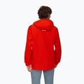Giacca antipioggia da uomo con cappuccio Mammut Crater Light HS rosso 2