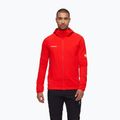 Uomo Mammut Massone ML Giacca a vento con cappuccio Mammut rosso