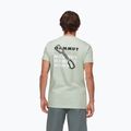 Maglietta Mammut da uomo Massone Quickdraw argento salvia 2