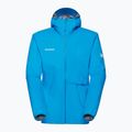 Mammut Ducan Light HS Giacca da pioggia da uomo con cappuccio blu ghiacciaio 4