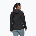 Giacca da pioggia da donna Mammut Ducan Light HS con cappuccio nero 2