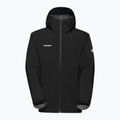 Mammut Linard Light HS Uomo Giacca da pioggia con cappuccio nero