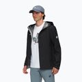 Mammut Linard Light HS Uomo Giacca da pioggia con cappuccio nero 3