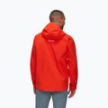 Mammut Linard Light HS Giacca da pioggia da uomo con cappuccio mammut rosso 2