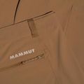 Pantaloncini da trekking da uomo Mammut Runbold IV claystone 7