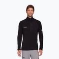 Felpa da uomo Mammut Aenergy Half Zip Pull black