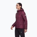 Giacca imbottita da donna Mammut Albula IN Hooded wine/black 3