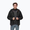 Giacca 3-in-1 da uomo Mammut Treeline 3 in 1 HS Hooded Jacket Men black/black