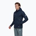 Giacca softshell da uomo Mammut Ultimate VIII Softshell Hooded navy 3