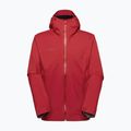 Giacca antivento da uomo Mammut Ducan HS Hooded dark mammut red 8