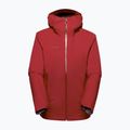 Giacca antivento da donna Mammut Ducan HS Hooded dark mammut red 8