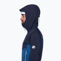 Giacca antipioggia da uomo Mammut Crater IV HS Hooded sweatshirt/marine 5