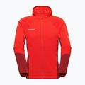 Felpa da uomo Mammut Taiss ML Hooded mammut red/dark mammut
